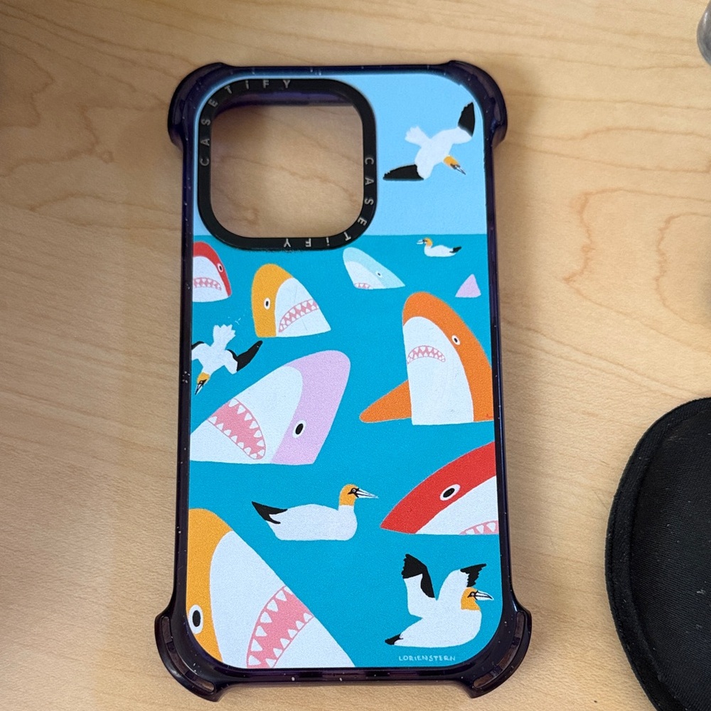 Casetify Ocean Adventure Phone Case - Blue and Orange